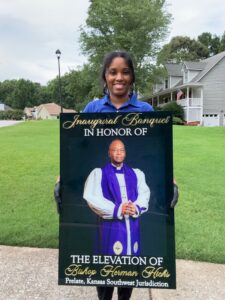 Acrylic Retirement/Church Photo Welcome Sign