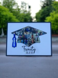 Grad Hat Photo Collage Keepsake