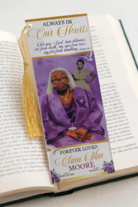 Memorial Bookmark Keepsake