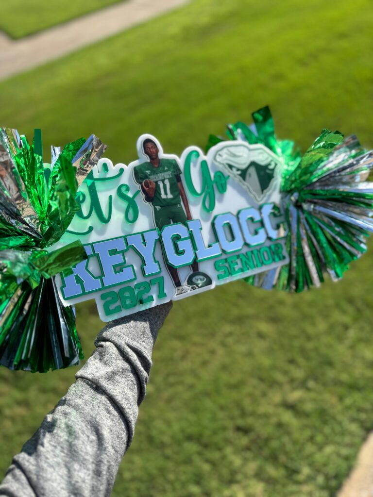 Logo Spirit Cheer Sticks