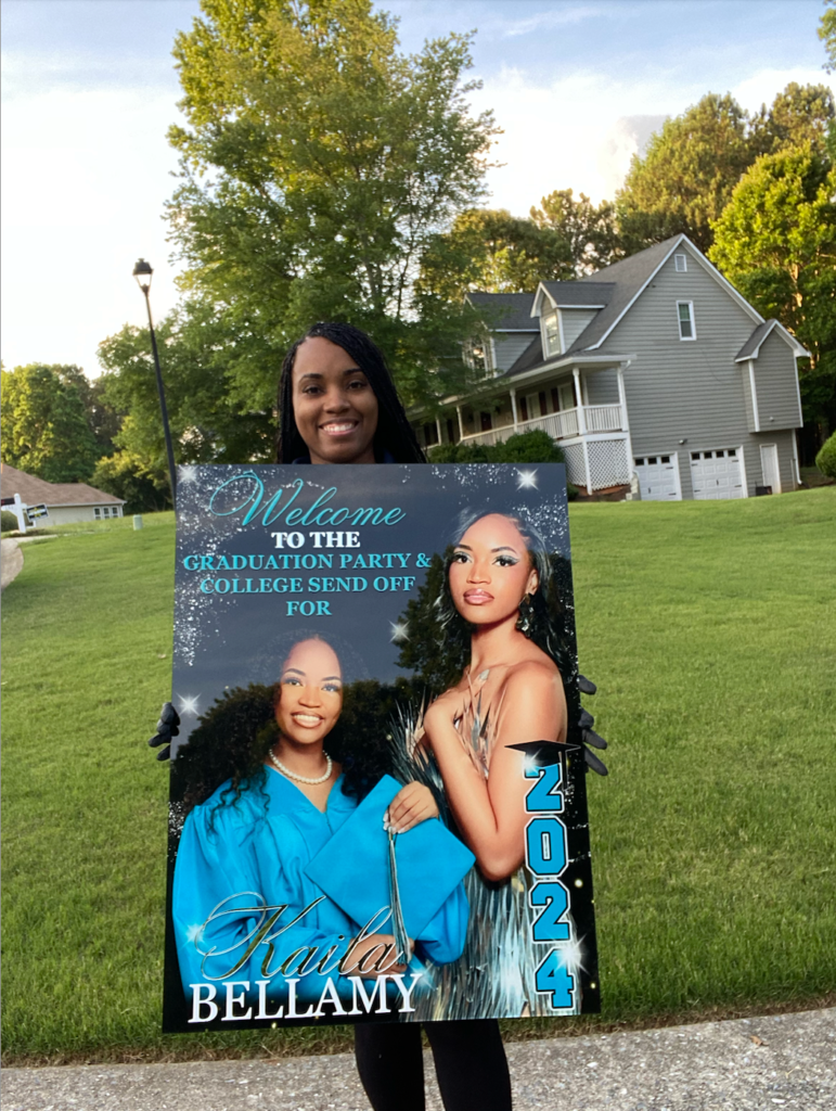 Acrylic Graduation Photo Welcome Sign